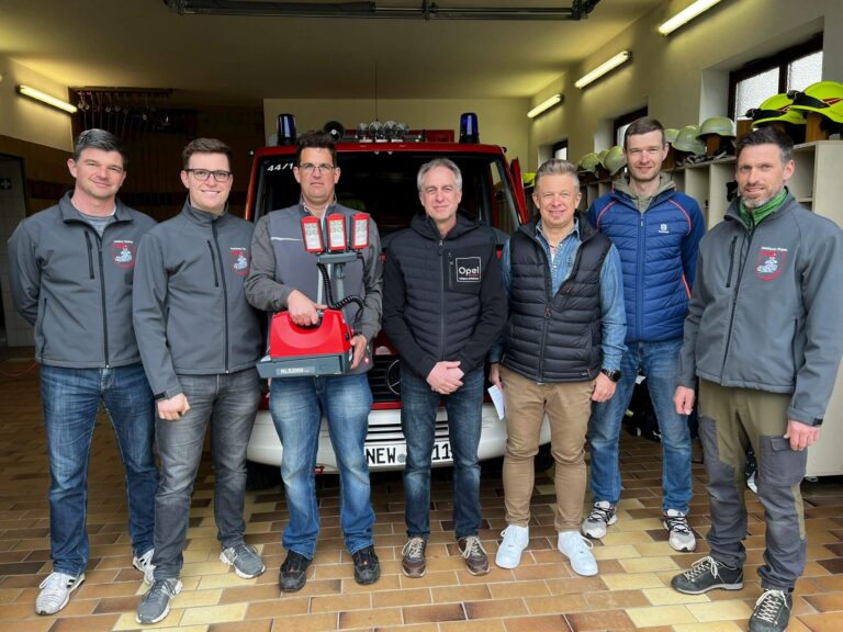 Neues Beleuchtungssystem für die Feuerwehr Sassenreuth